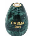 Green Marble Egg Shaped Kaleidoscope (Screened)